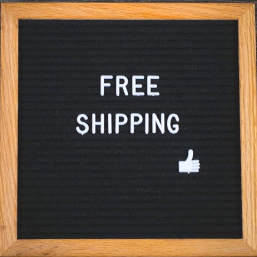 Free shipping 😉